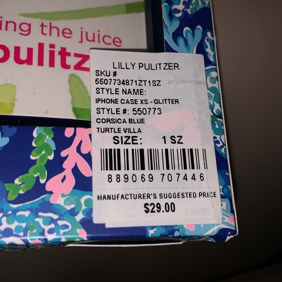 IPhone Case Glitter
Style # 550773
Corsica Blue
Cross posted shipping included. - Picture 3 of 3